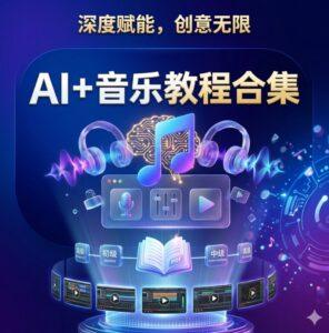 AI教程 - AI+音乐教程合集(7套)