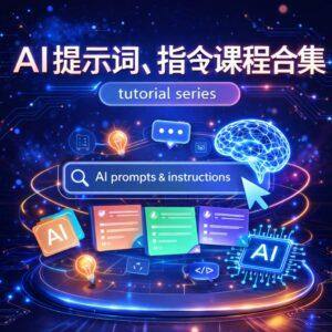 提示词 - AI提示词、指令课程合集(26套)
