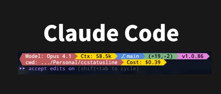 给你的 Claude Code 装上一个超酷的状态栏。