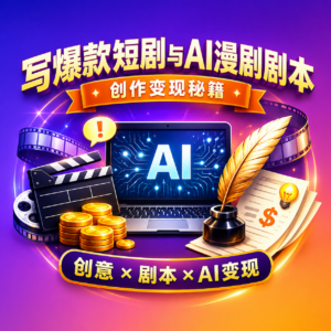 教你写爆款短剧与AI漫剧剧本,让AI创作不再自娱自乐