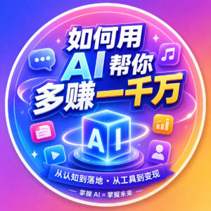 如何用AI帮你多赚一千万