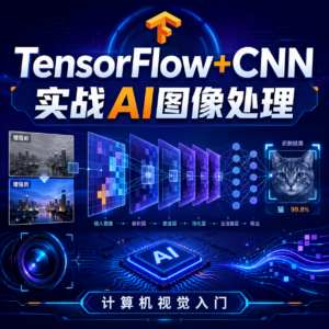 mksz630-TensorFlow+CNN实战AI图像处理,入行计算机视觉 配图