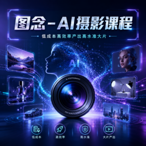 图念-AI摄影课程,低成本高效率产出高水准大片的全新方式 配图