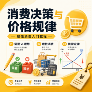 培养财商】如何理解消费丨3课 配图
