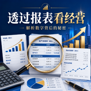 大成方略-透过报表看经营-解析数字背后的秘密 配图
