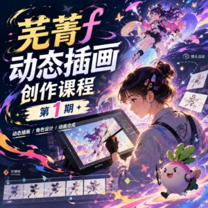 芜菁f动态插画创作课程第1期 配图