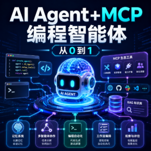 AI Agent+MCP从0到1打造个人专属编程智能体(20章) 完整版 配图