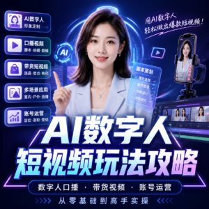AI数字人短视频玩法攻略,批量产出爆款作品 配图