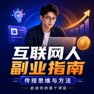 互联网人副业指南 传授思维与方法 启动你的首个项目 配图