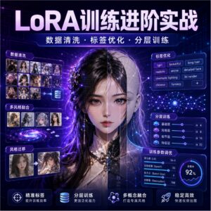 LoRA训练进阶课 ,打造你的私人定制LoRA模型 配图