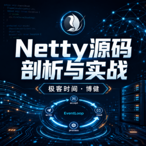 极客时间 博健 – Netty源码剖析与实战 配图