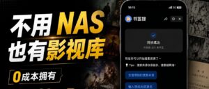 不用 NAS、不买硬盘,0成本拥有影视、小说、资源库 配图