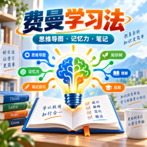费曼学习法全套视频课程，思维导图+ 记忆力+笔记技巧 配图