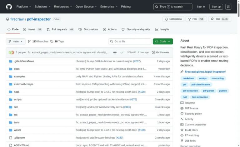 11K Star!这个 Rust 库让 PDF 提取快了 36 倍,省一半 OCR 成本