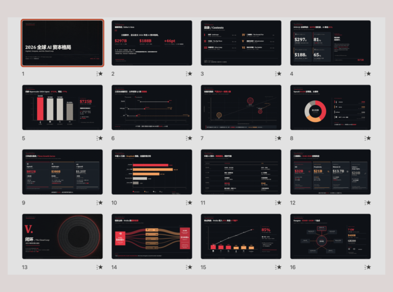 4.5万星！AI 一键生成专业 PPT，支持动画和配音