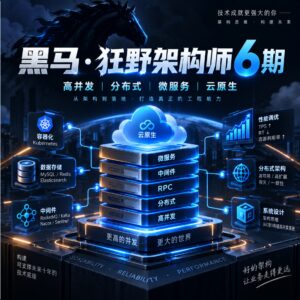 黑马- 狂野架构师6期 配图