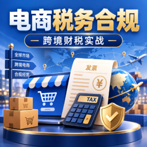 电商税务合规实务应对，国内+跨境全场景处理指南 配图