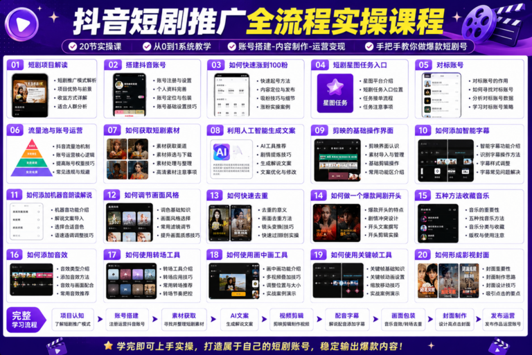 纯手搓一部AI漫剧一个月收获3.1w!附教程!