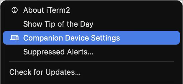 iTerm2 发布 iOS 客户端 iTerm2 Buddy，但它不是 iPhone 版终端 3