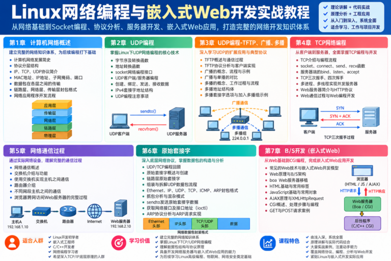 基于C的计算机网络编程深入浅出教程