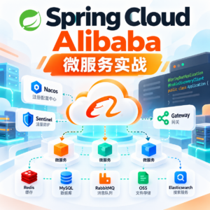 mksz456 -Spring Cloud 进阶 Alibaba 微服务体系自媒体实战（26章完整） 配图