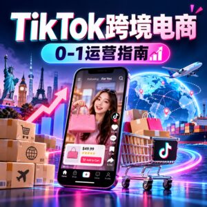 TikTok跨境电商0-1运营指南 ，TK出海变现完整攻略 配图