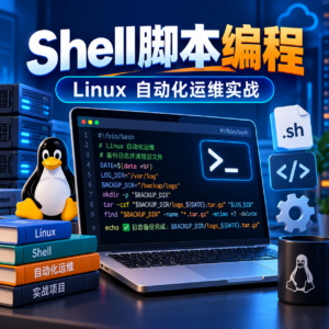 马士兵教育- 运维自动化shell脚本编程实战 配图