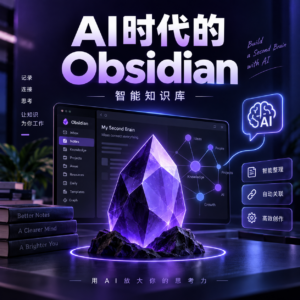AI 时代的 Obsidian ：从零构建智能知识库与自动化工作流 配图